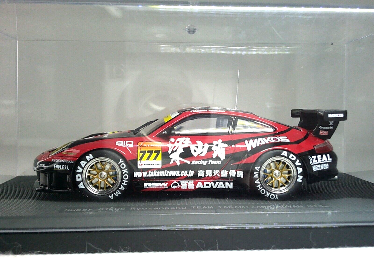 1:43 Porsche Super GT 05 Ryozanpaku Advan GT3 EBBRO | eBay
