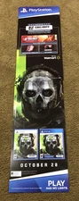Modern Warfare II 2 Call of Duty Poster Video Game Store Signage Display PS4 PS5