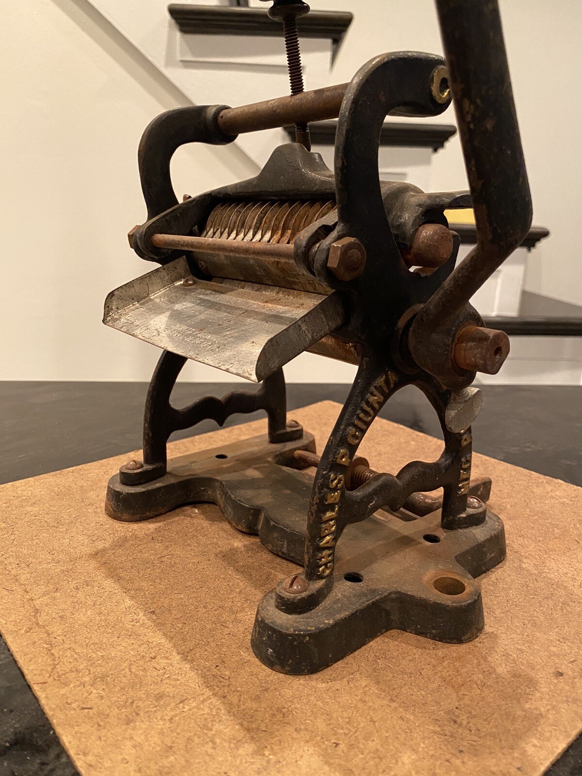 Antique Giunta Bros. Cast Iron Pasta Press Maker Philadelphia PA eBay