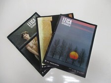3X Leica Fotografie 1977 Issues Magazines, Clean and Complete