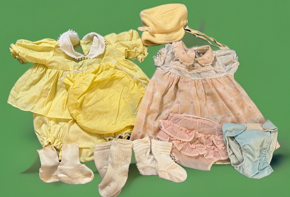 Antique Vintage Baby Clothing Lot Outfits Bloomers Dr… - Gem