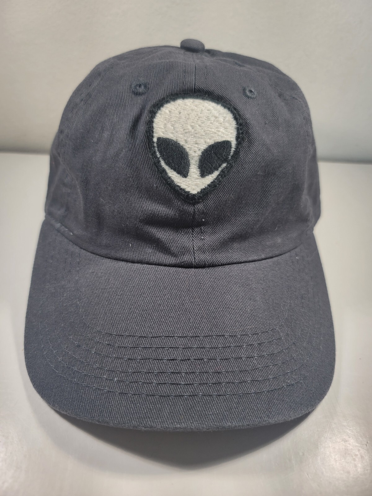 Alien Strapback Hat Newhattan Baseball Cap Gray A… - image 1