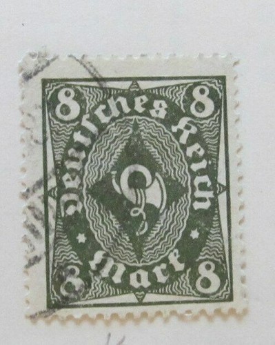 A8P47F6 German Reich Germany 1922-23 8m fine used stamp