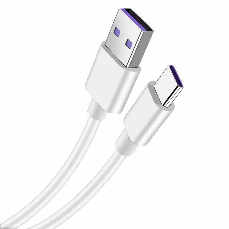 Cable de carga rápida de datos 1-25 USB C tipo C para teléfonos Samsung LG tabletas Android Foto 3 de 4