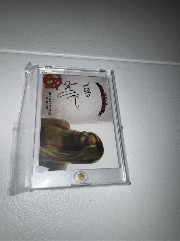 Tarjeta autógrafa automática Ashley Tisdale como Emma Jean SONS OF ANARCHY temporadas 4-5 #AT Foto 2 de 4