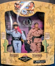 Premier 12 Inch Lone Ranger and Tonto Figures Sealed In box . Premier 12 Inch Lone Ranger and Tonto Figures Sealed In box .