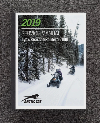 #ad 7000 Snowmobile Service Manual Fits 2019 Arctic Cat Bearcat Lynx PN 2262064 $23.62