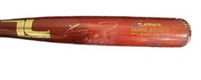 XANDER BOGAERTS SIGNED GAME USED,CRACKED BAT RED SOX JSA, MEARS