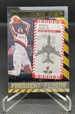 2021-22 NBA Hoops Winter Derrick Jones Jr. #12 Frequent Flyers Trailblazers
