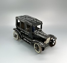 Vtg Marx Wind Up Leaping Lena Old Jalopy / 1920s Tin Litho Toy Model T Ford