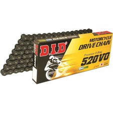 DID 520VO O-Ring Chain - Natural, 120 Links 520VOX120FB