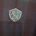 Genesis Scottish Open Glenmuir Men’s L Plaid Golf Polo Black/Green Short Sleeve — photo 4