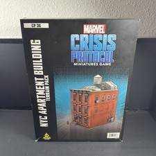 Marvel Crisis Protocol CP36 - NYC Apartment Building Terrain Pack - Opened NOS