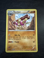 Pokémon TCG Gurdurr Black White 60/114 Regular Uncommon