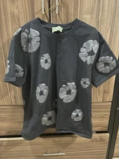 Denim Tears Black T-Shirt Iconic Streetwear Size XL Brand New Authentic