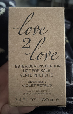 Love 2 Love Freesia + Violet Petals EDT 3.4 oz.