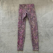 Lululemon Topography Multi Wunder Train High Rise Tight Leggings Women s Size 8