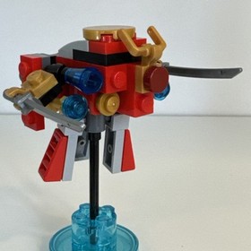 Lego Dimensions (71216) Nya & Samurai Mech Figures; Missing Black Swords