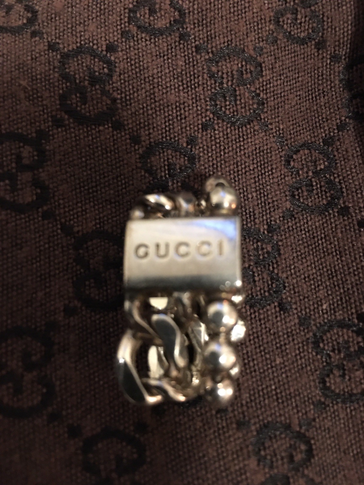 GUCCI Interlocking Gucci Ring Silver925 Silver . - image 2