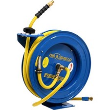 OilShield Rubber Air Hose Reel Heavy Duty Single Arm Assembly 1/2in x 50ft
