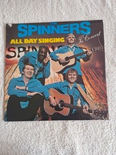The Spinners - All Day Singing In Concert Vinyl LP TESTED EXCELLENT CONDITION