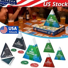 MOUNT CLEVEREST Trivia Game True Or False Travel Games Gift Fun Family USA
