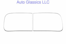 1937 1938 1939 1940 Ford Convertible Cabriolet 2pc Windshield Glass Clear New