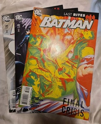 Batman 682 683 684 DC Comics Last Rites Grant Morrison Denny O Neil 2009