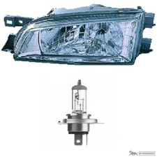 Scheinwerfer glasklar Depo H4 links passt für Subaru Impreza (GC) ab 1992-2000