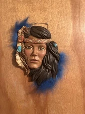 vintage native american wall decor