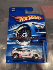 Hot Wheels Honda Civic Type R 133 White Bad Card Creased See Pictures Hot Wheels Honda Civic Type R 133 White Bad Card Creased See Pictures