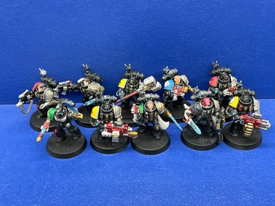 10 Kill Team Veterans der Deathwatch GUT BEMALT 1