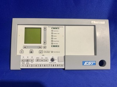 Edwards EST QS4-CPU-2 RQS4-CPU-2 Quickstart Panel Fire Alarm - Untested - Read