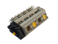 Lego Technic V8 Motor Kolben Gelb #2850 Technik Block Zylinder