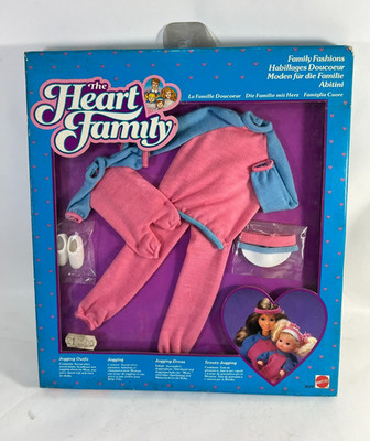 Familie Herz Outfit Jogging Outfit Fashins The Heart Family Sealed Mattel NEU