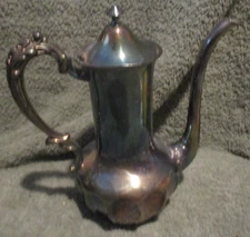 Vintage The Middletown Plate Co Quadruple Silver Plated Decor Teapot 656 Antique