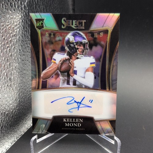 Kellen Mond #SSP-KMO 2021 Panini Select Signatures Select card