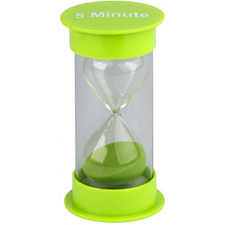 Teacher Created 5 Minute Sand Timer, 5" Tall TCR 20761 