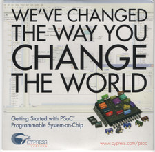 Getting Started With Cypress Semiconductor PSoC CD-ROM 2010 New Sealed
