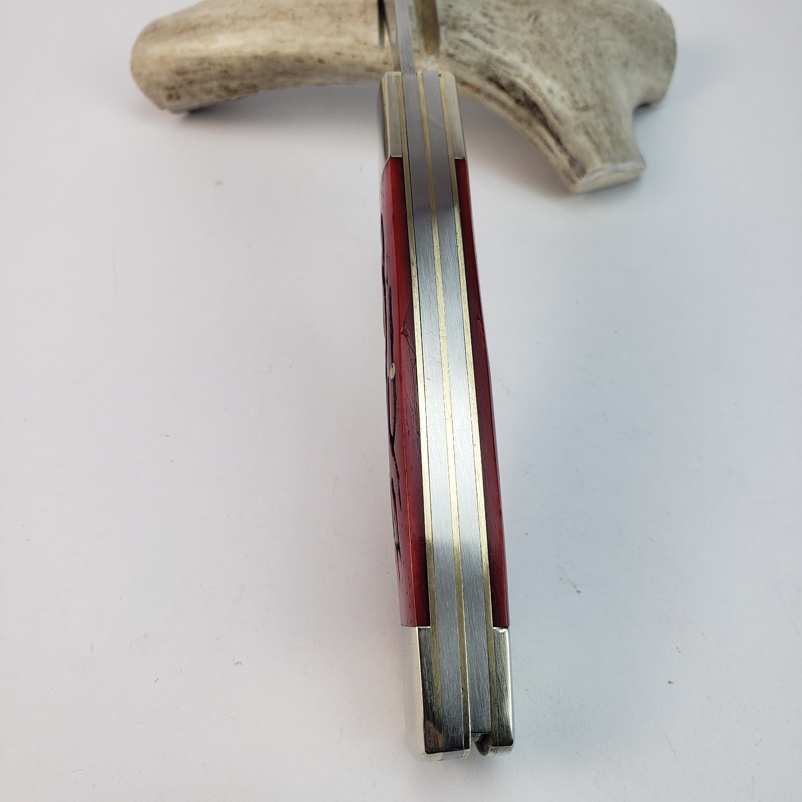 Frost Cutlery 5" 14-177 BDWG 2003   "The President,s Knife"  Master Muskrat  NOS