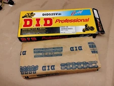 NOS D.I.D DID Roller O-Ring Chain Motorcycle DID525V-108