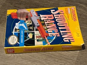 Shooting Range Nintendo Nes Game + Box Authentic