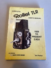 Complete Rollei TLR User's Manual Book by Ian Parker 