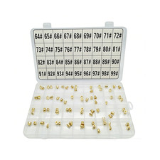 36-181 Main Jet Assortment Kit For Holley 230 4150 4160 Carb Holley 36-18164-99 36-181 Main Jet Assortment Kit For Holley 230 4150 4160 Carb Holley 36-18164-99