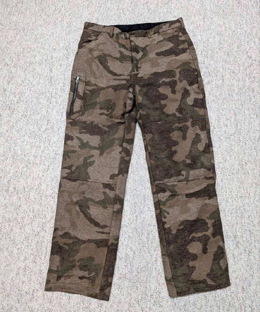 vintage CABELAS camouflage pants 38x34 dry-plus waterproof WOOL hunting CARGO