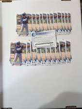 2025 Bowman Draft #BD-165 CHING-HSIEN KO Prospect Paper Base Lot x23 Dodgers