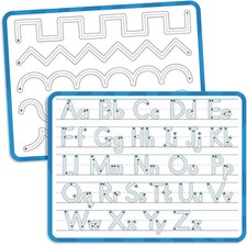 Handwriting Practice Dry Erase Board ABC Tracing for Kids Ages 3-5 Reusable