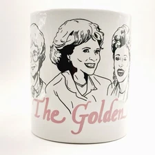 Golden Girls Coffee Tea Mug Liquid Logic 2018 Loot Crate Exclusive Betty White