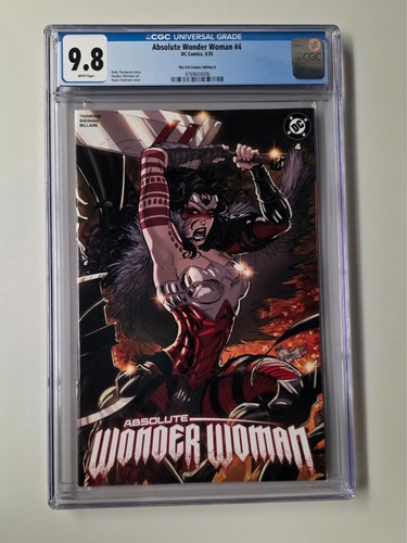 Absolute Wonder Woman #4 CGC 9.8 New Slab - Kaare Andrews 616 Variant