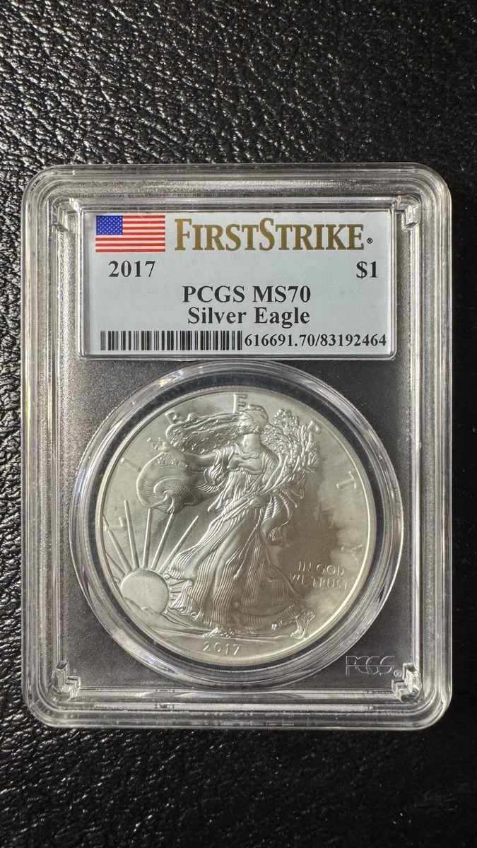 コレクション 2017 American Eagle Silver Dollar MS70 American Eagle MS 70 Graded 2017 Silver Bullion Coins for sale | eBay